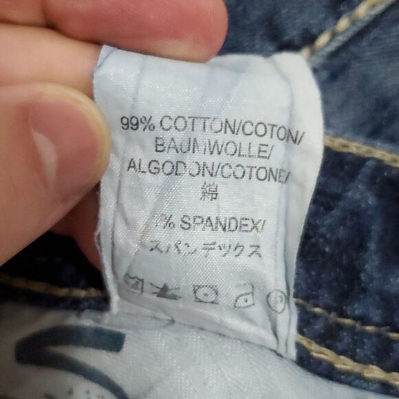 SILVER Tuesday dark wash crop jeans - Picture 7 of 8